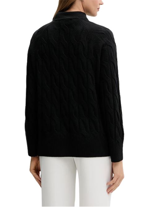 Maglioncino a collo alto a trecce Tommy Hilfiger | WW0WW46791BDS